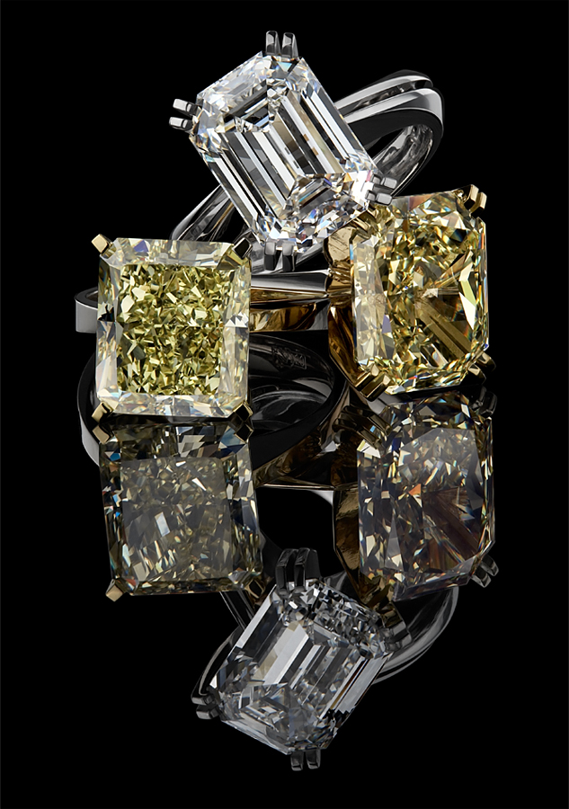 Ювелирная фотосъемка. Изделия с бриллиантами Jewellery Diamonds