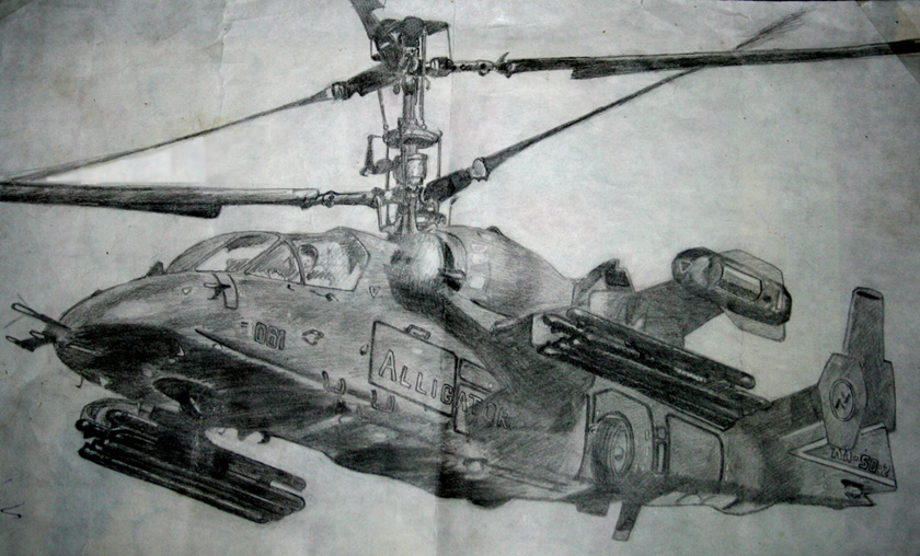 Ка-50-2 "Аллигатор"