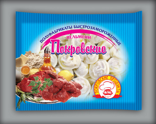 упаковка на пельмени