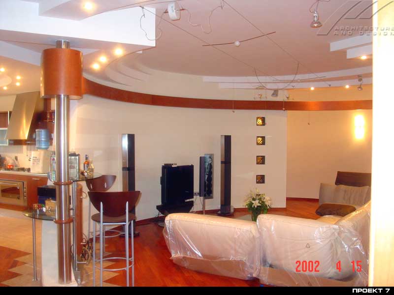 Проект интерьера квартиры 7