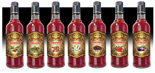 настойки "Ишимский винно-водочный завод"