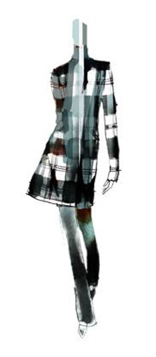 модельная зарисовка