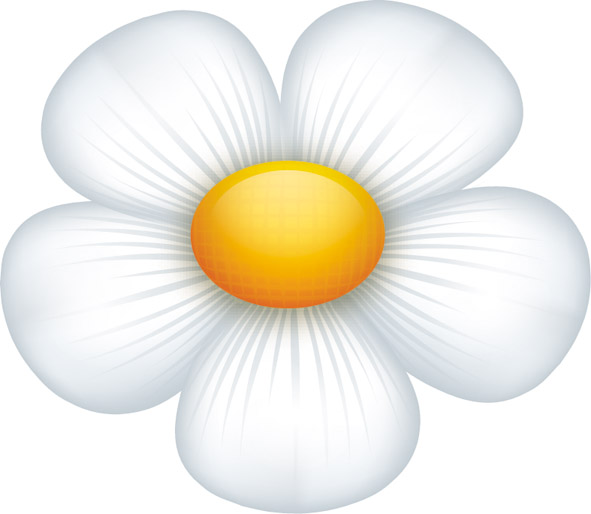 Векторная ромашка