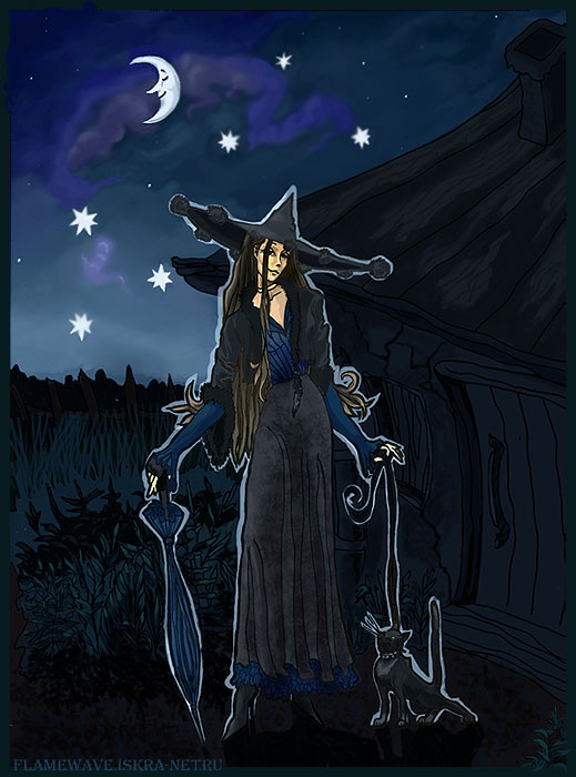 Иллюстрация Ночка