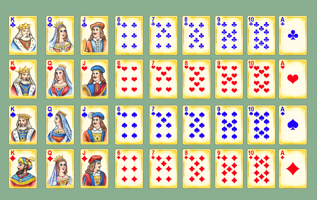 Графика для игры "Девятка-онлайн" (cards)