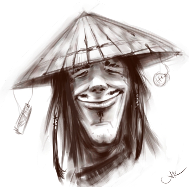 Довольный))