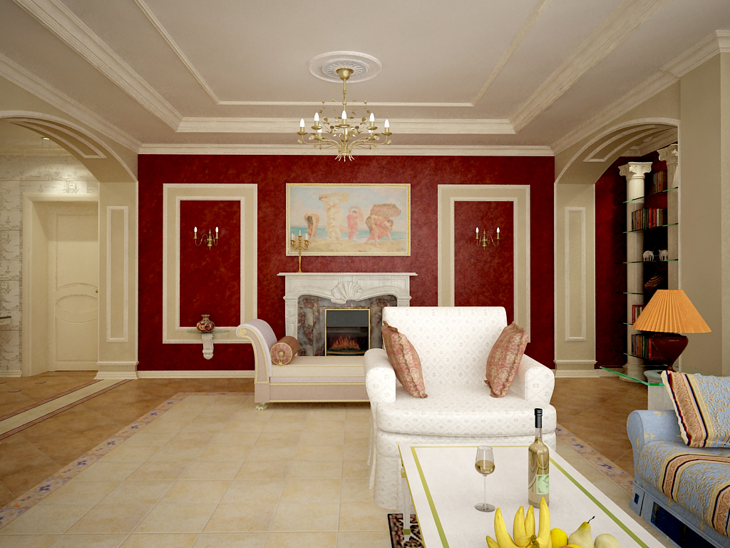 Аппартаменты.Гостиная.