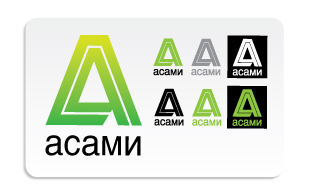 вариант логотипа для "Асами" -- 3