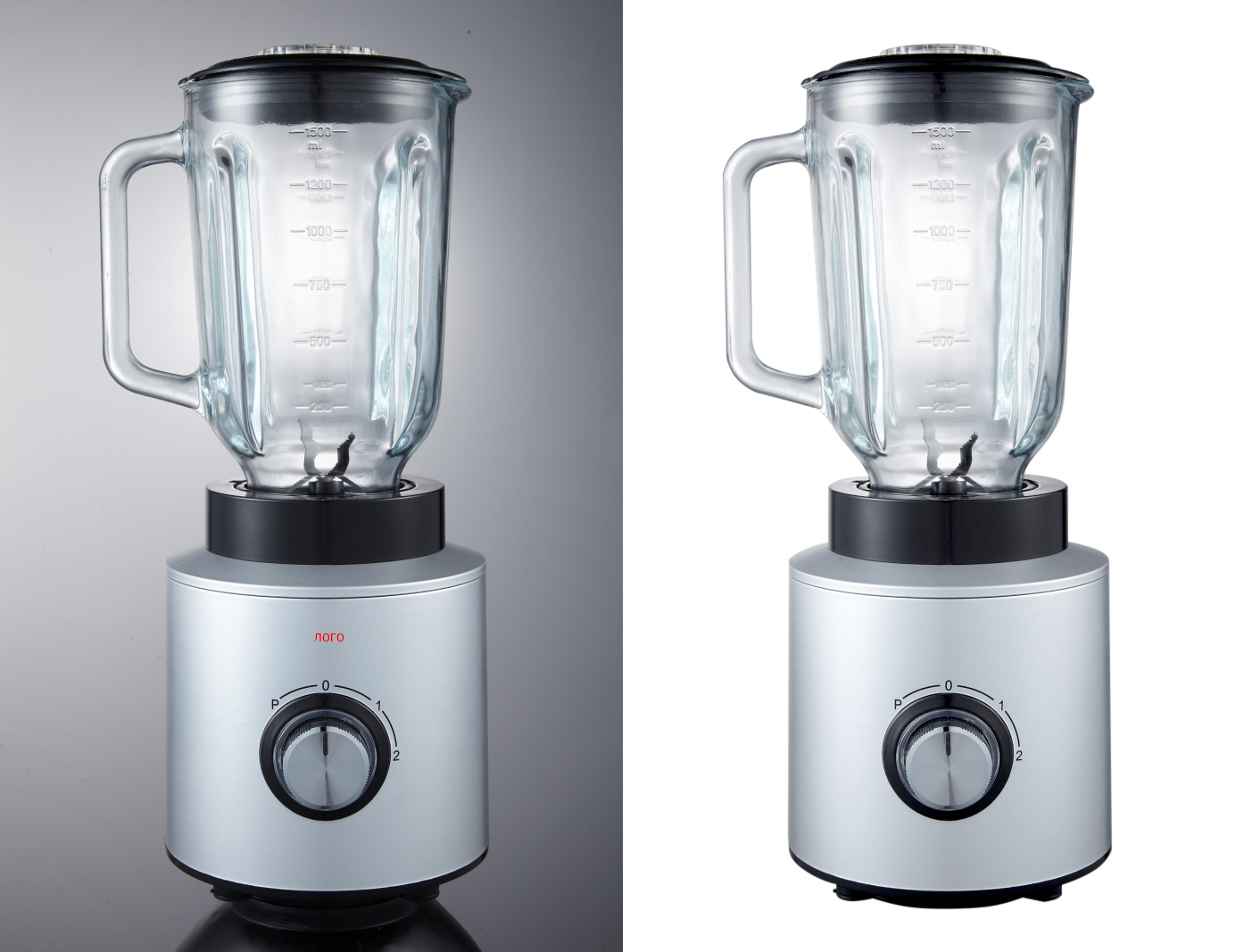 Перемещение предмета на белый фон