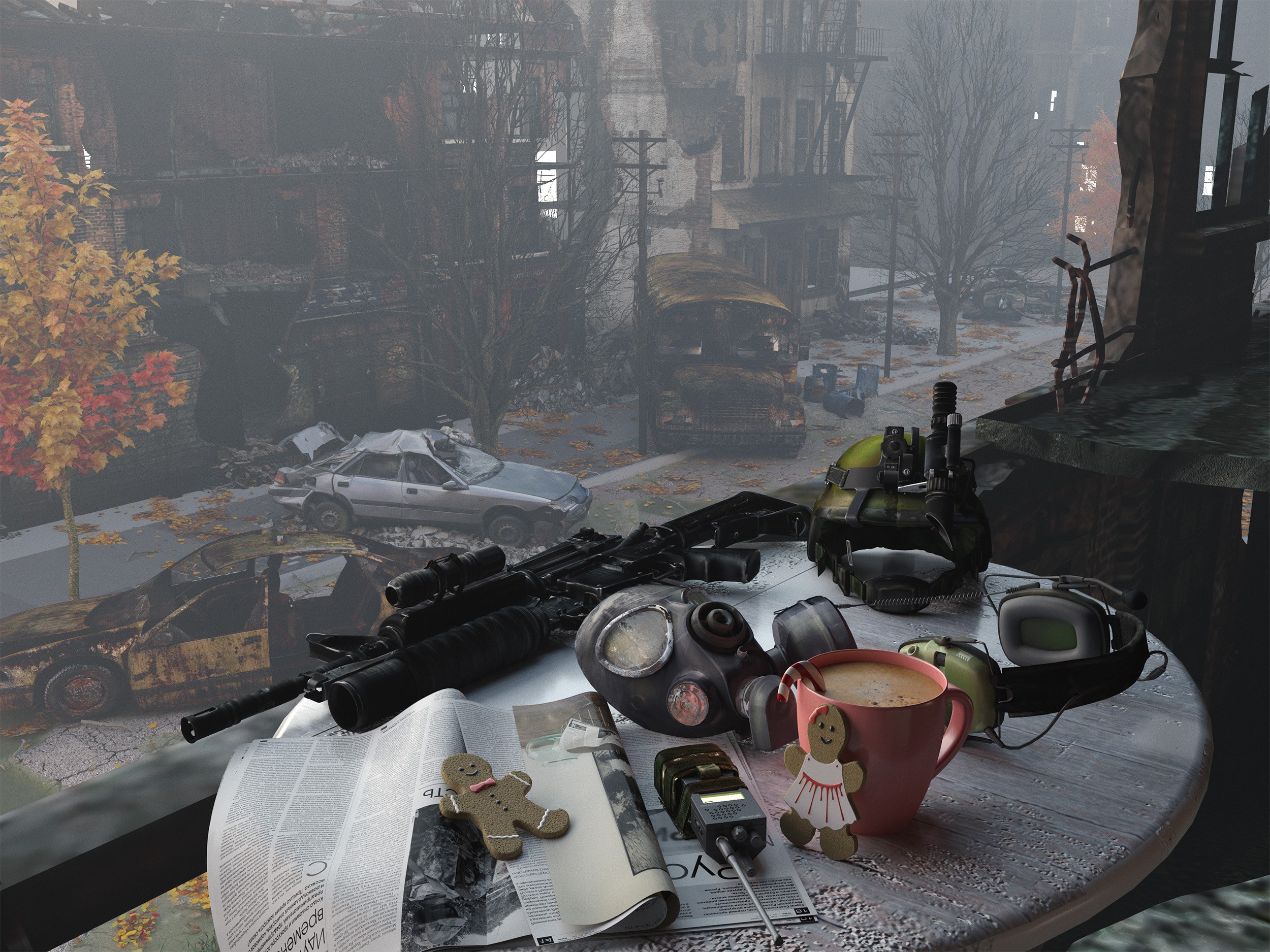 Проект презентации Арт-проект "Была война и пряники"