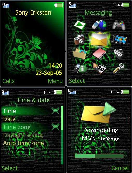 Тема на SonyEricsson K800