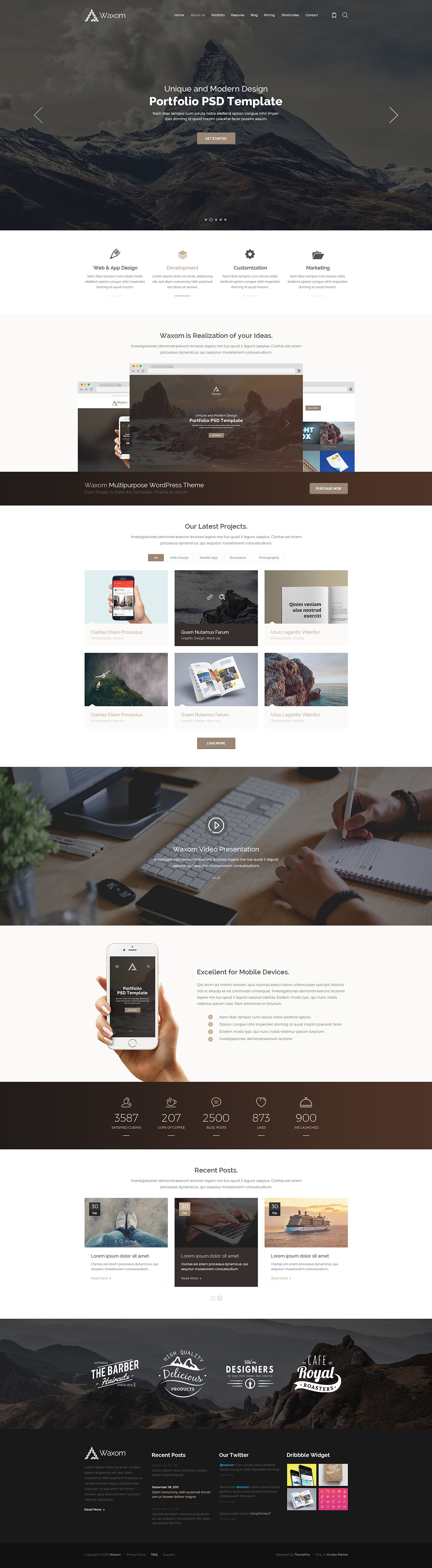 Вёрстка Лендинга