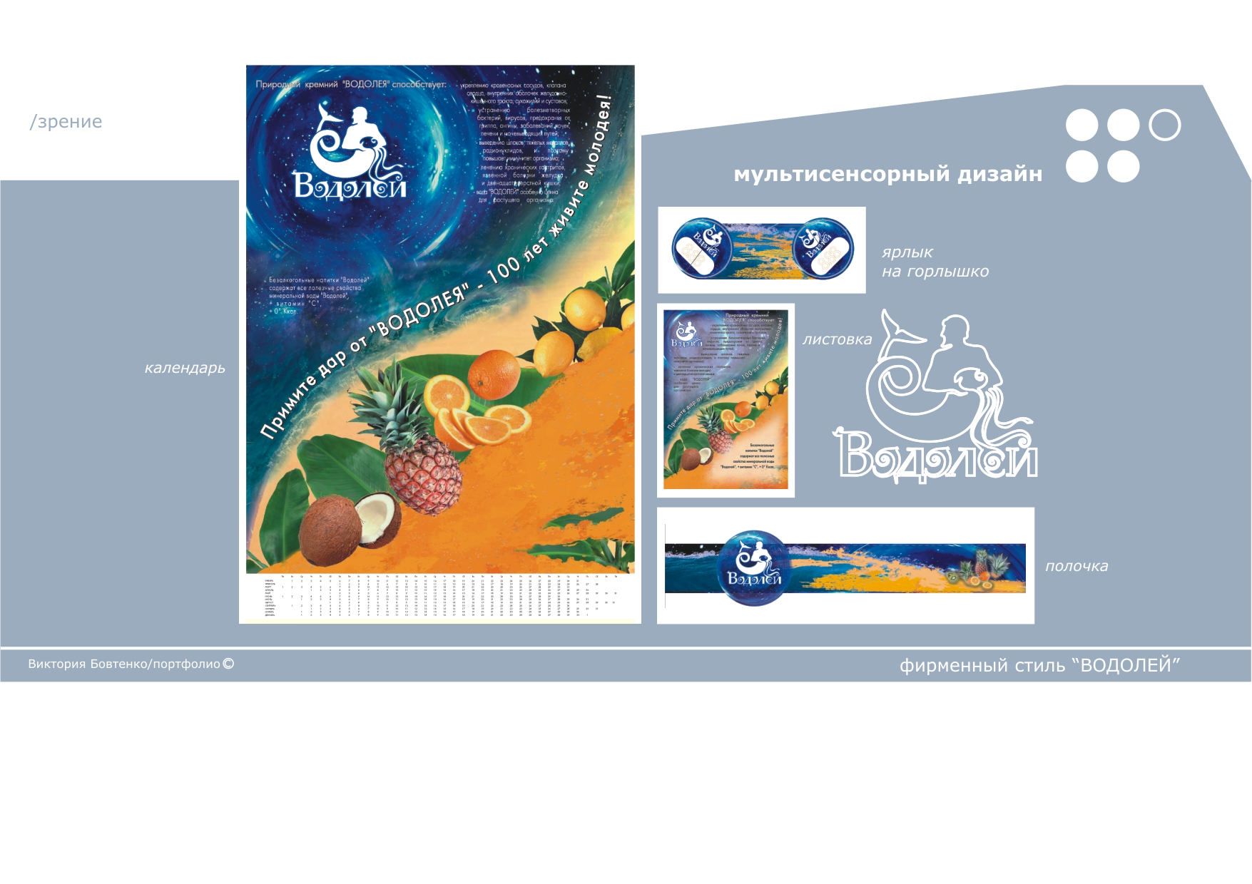"Водолей". Фирменный стиль