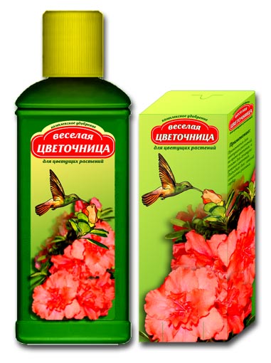 Удобрение "Весёлая цветочница"
