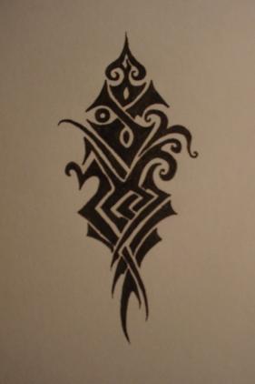 Эскиз татуировки 1.