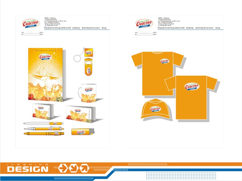 Фирменный стиль для ТМ "FSV"