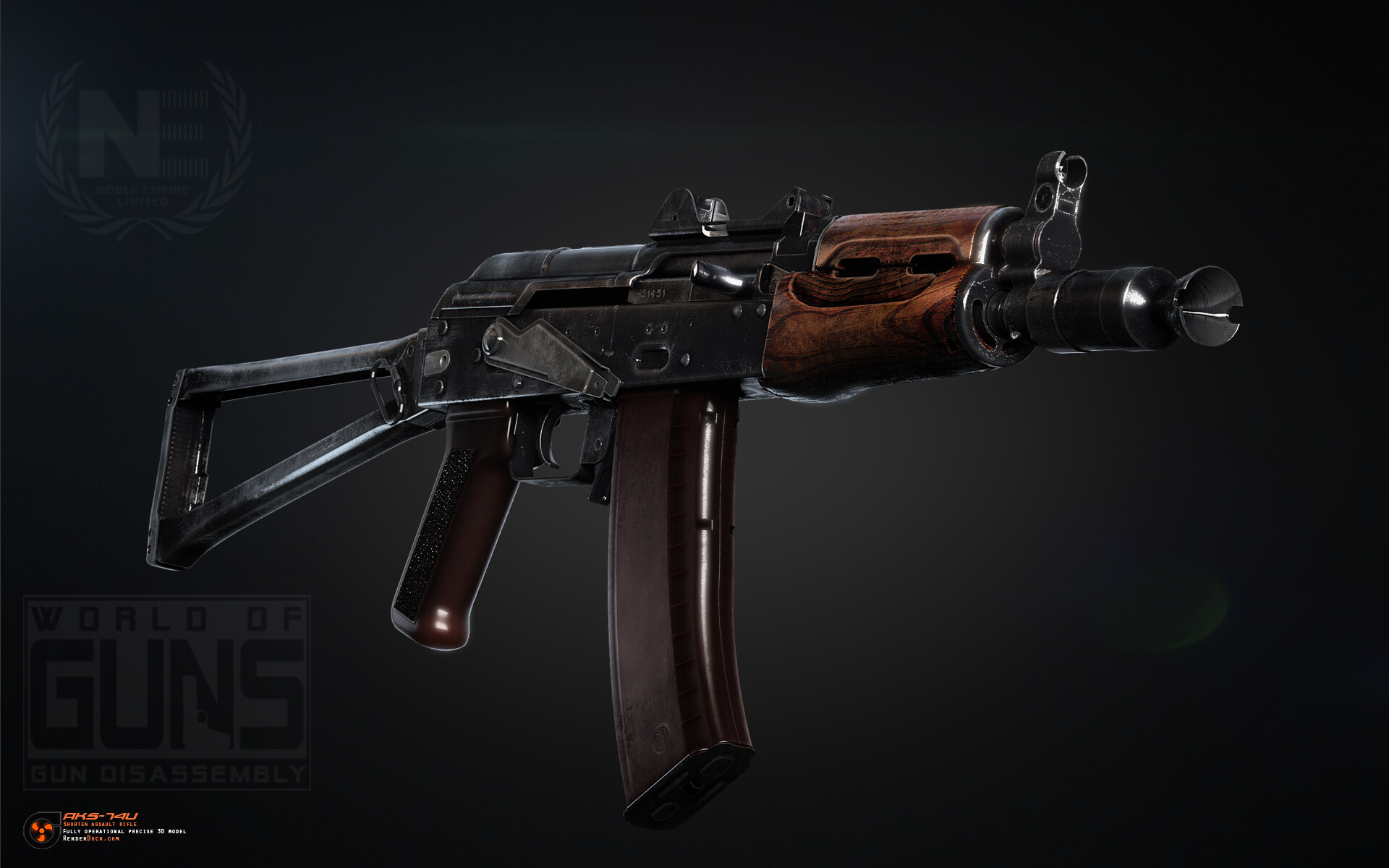Kalashnikov's AKS-74U