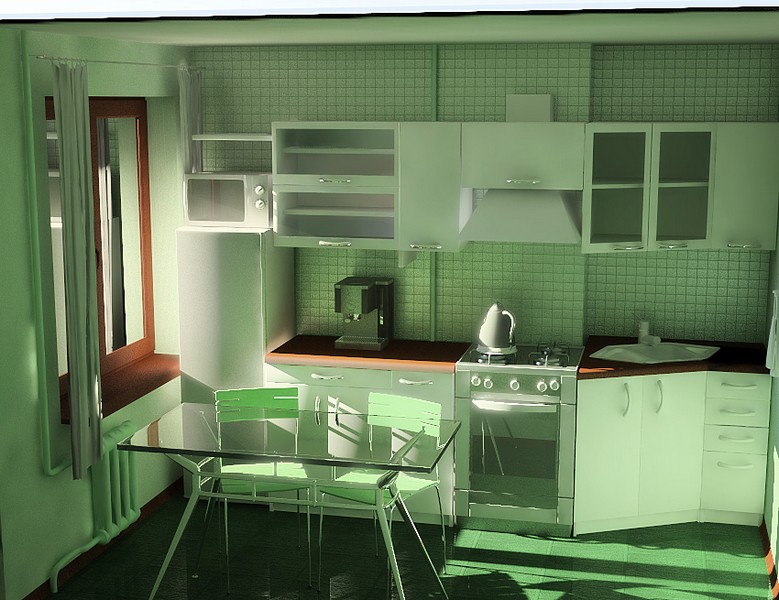 Кухня, варианты расстановки