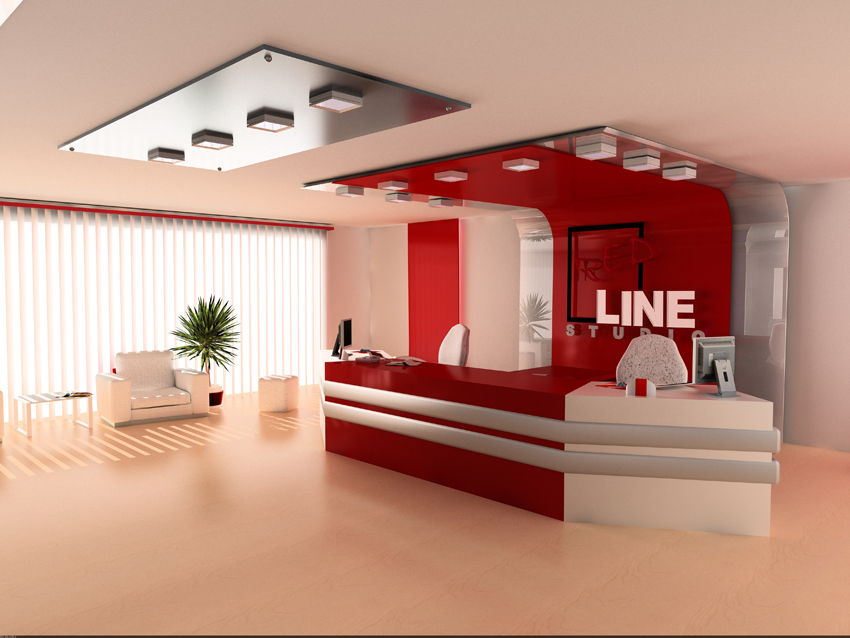 Холл офиса Redline