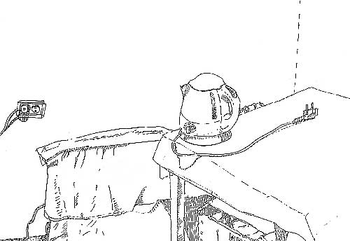 быстрый набросок на кухне