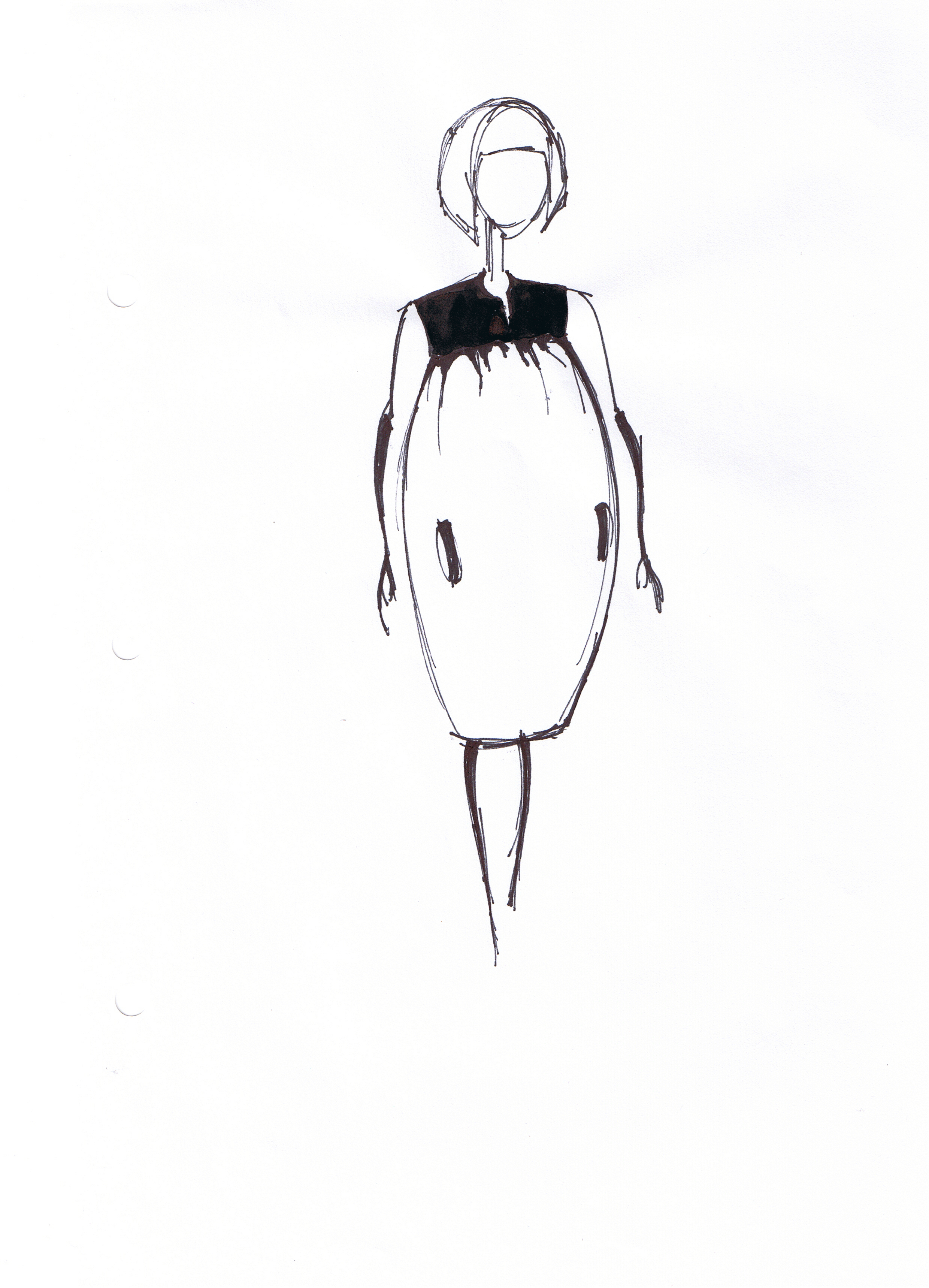 платье с карманами