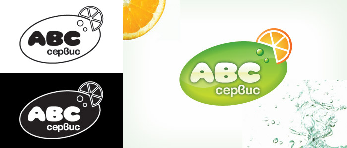 Логотип для компании "ABC сервис"