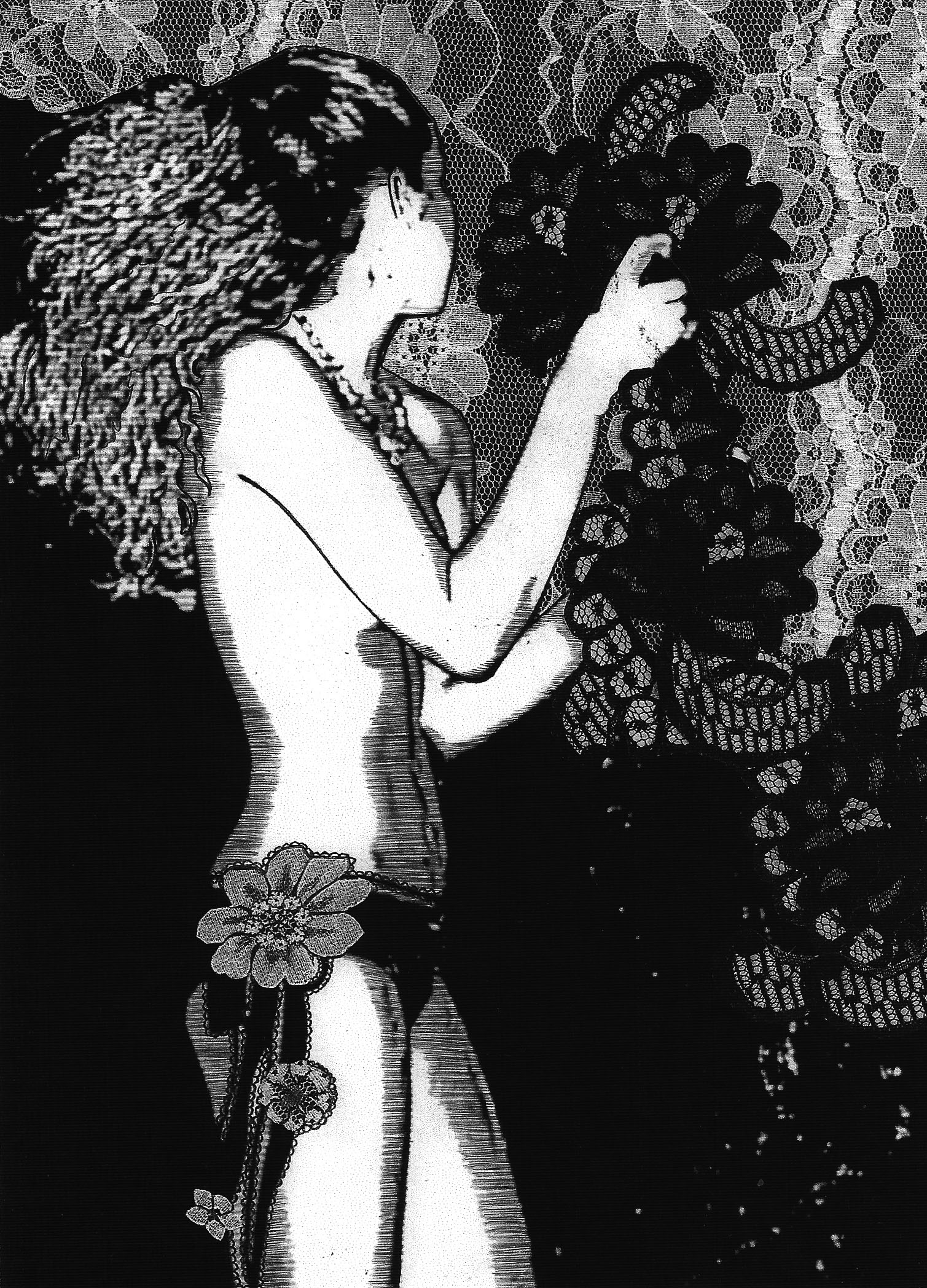 Девушка в кружевах