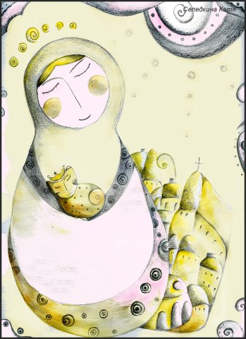 Cat and her Matreshenka