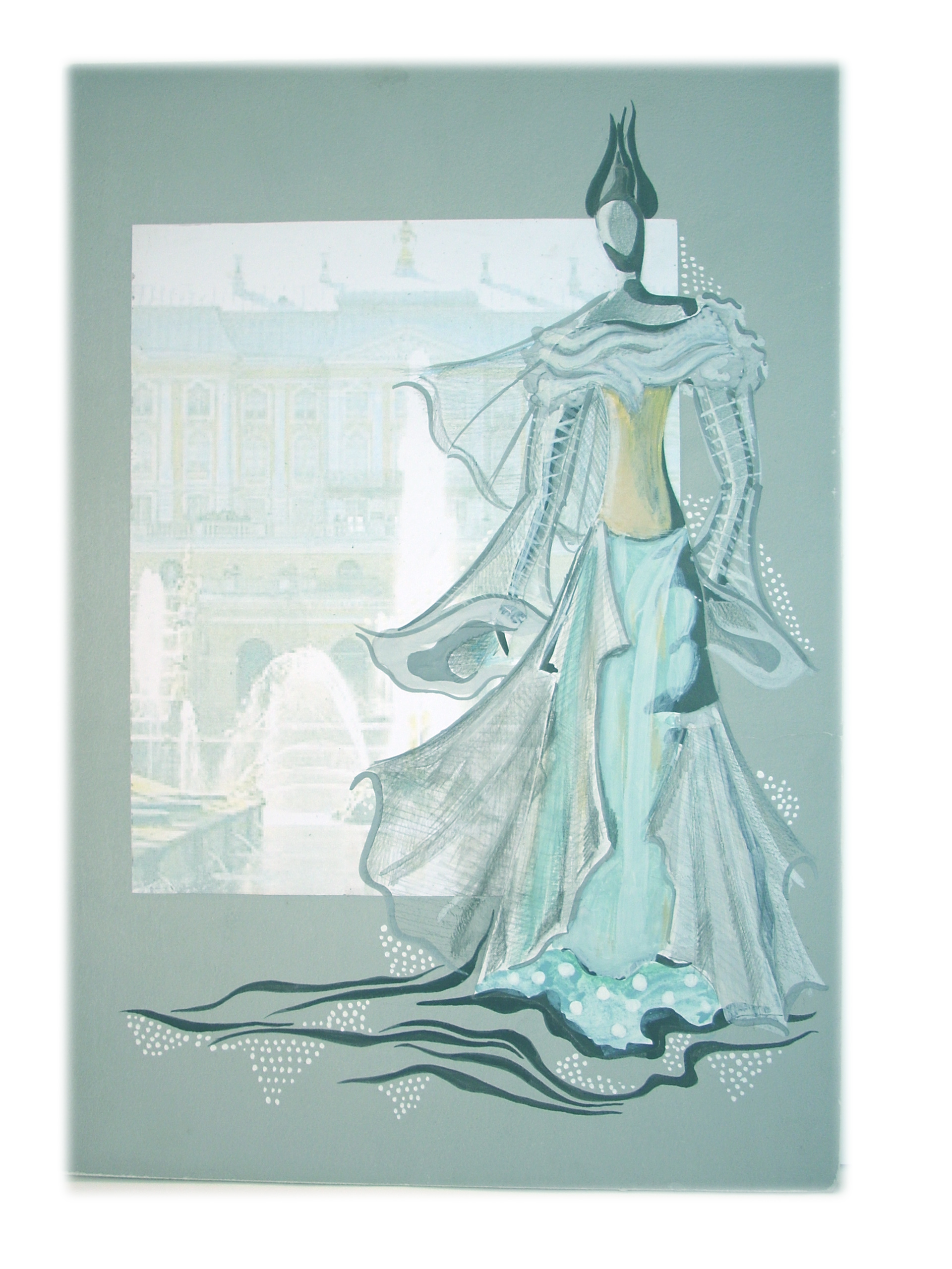 планшет из серии "Фонтаны Петергофа"