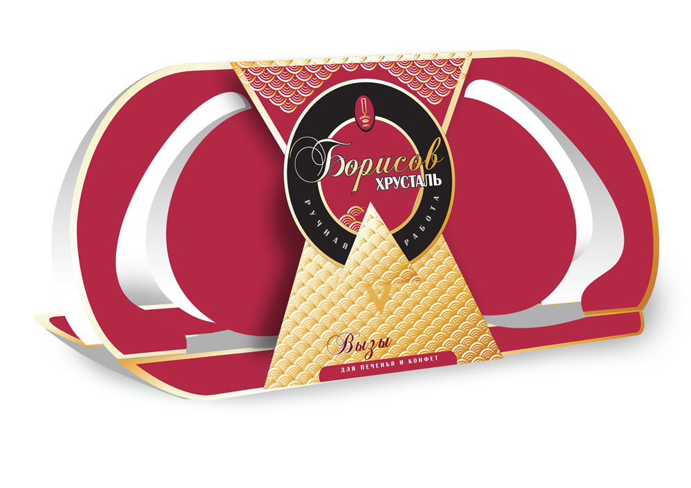 Упаковка для "Борисовского хрустального завода"