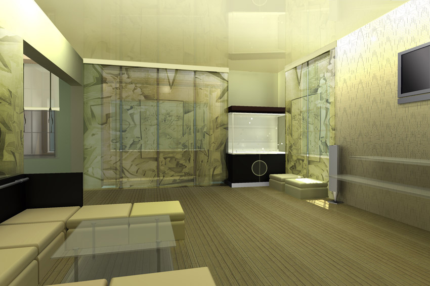 Зона гостиной (вид.2)