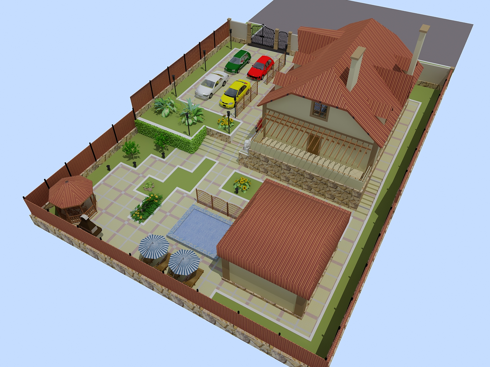 частный дом в Борисовке