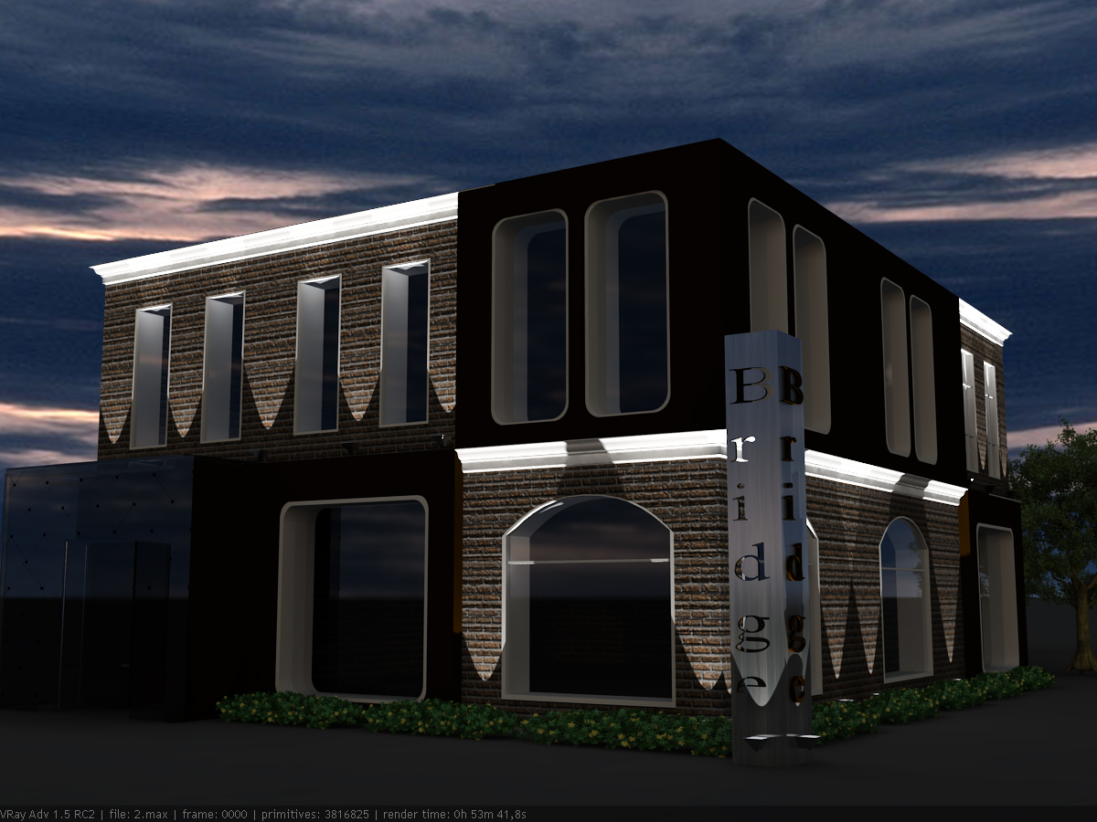 фасад ресторан "bridge@