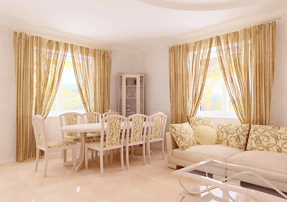 Гостинная.Вид № 3.