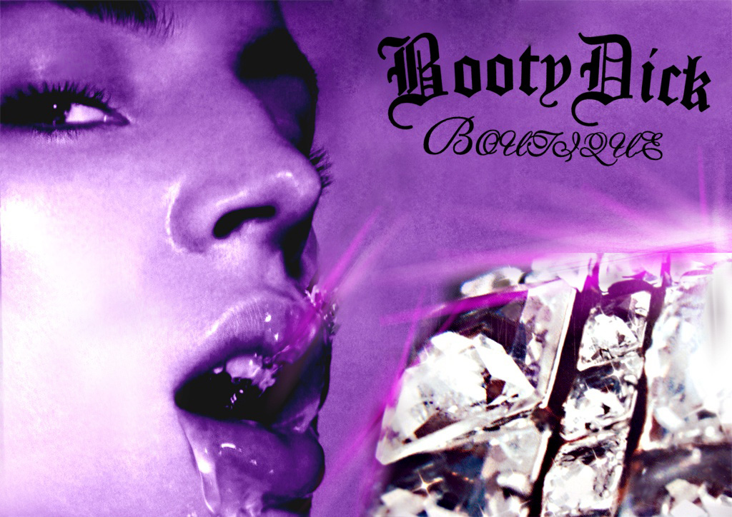 Плакат для магазиан "Bootydick boutique"