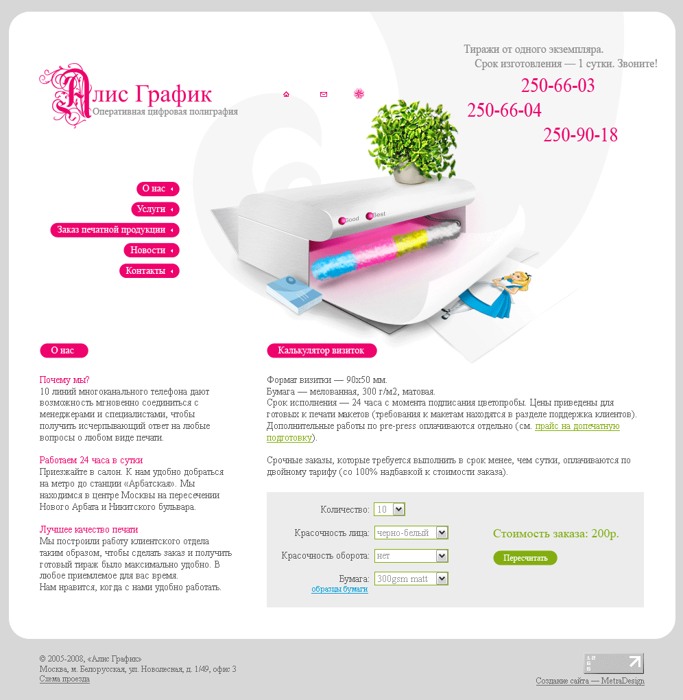 Алис График