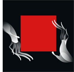 Рисунки для обложки книги "Красный квадрат"