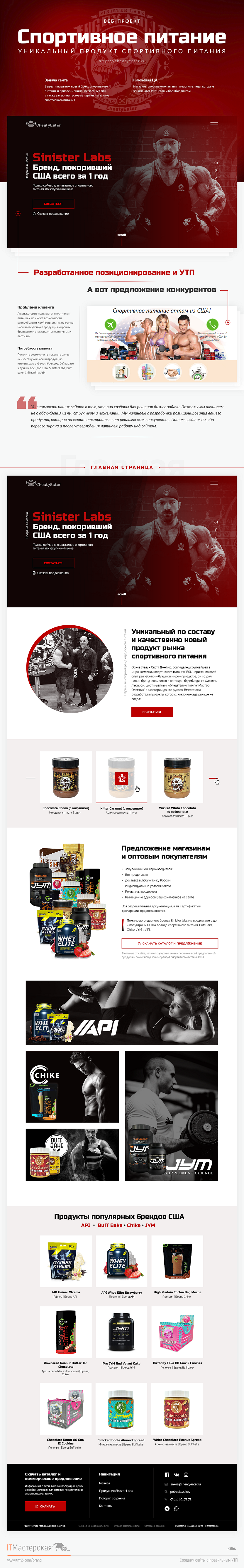 Спортивное питание из США