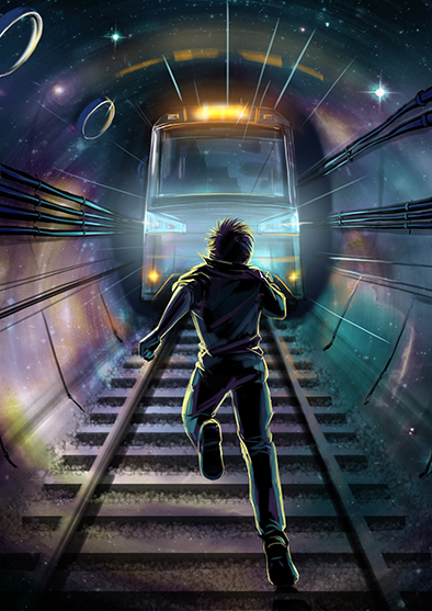 Иллюстрация по повести В. Крапивина "Застава на якорном поле&quot