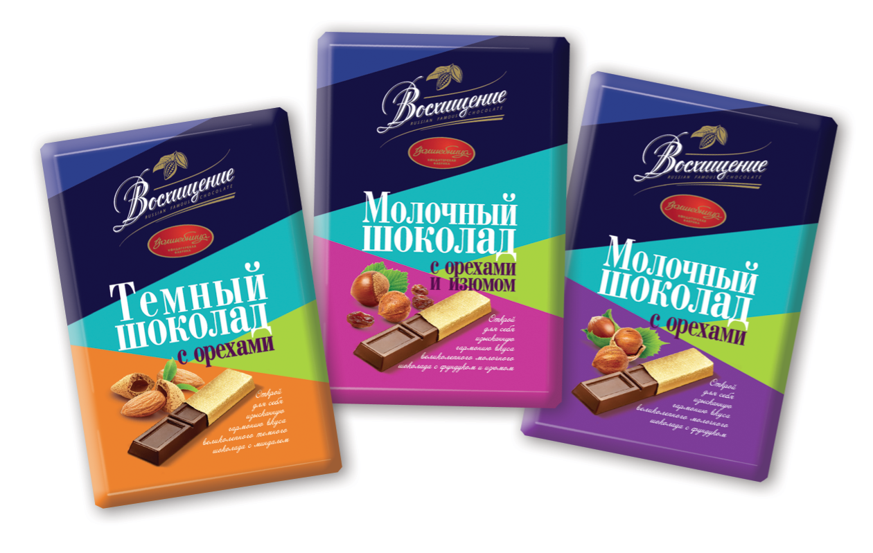 Шоколад "Восхищение", концепт