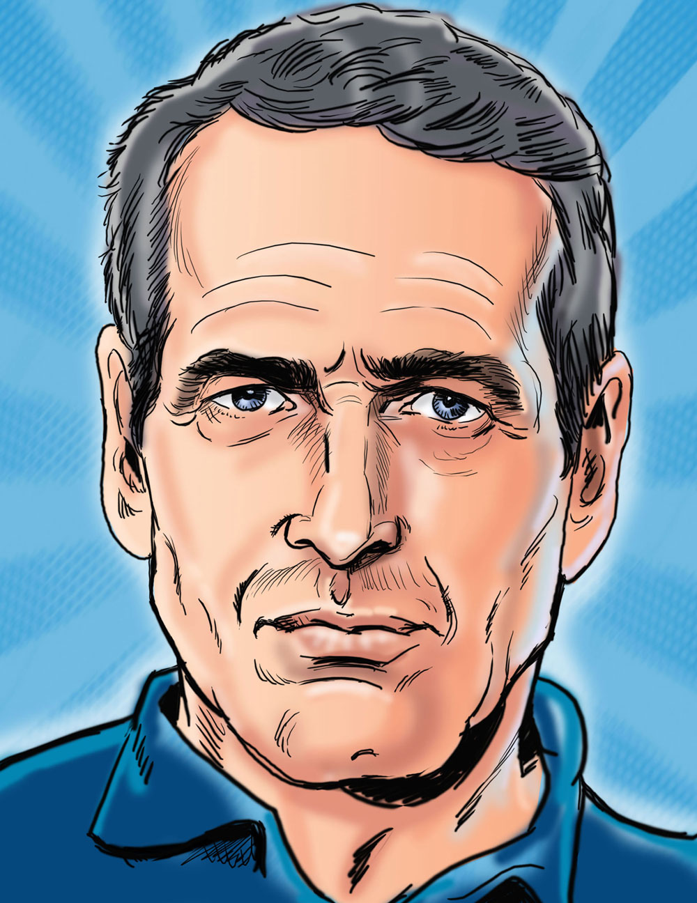 портрет в стиле комикс 