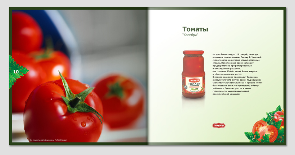 Брошура (типовой разворот)