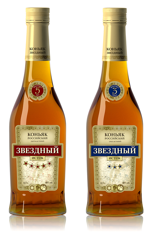 "Звездный" коньяк