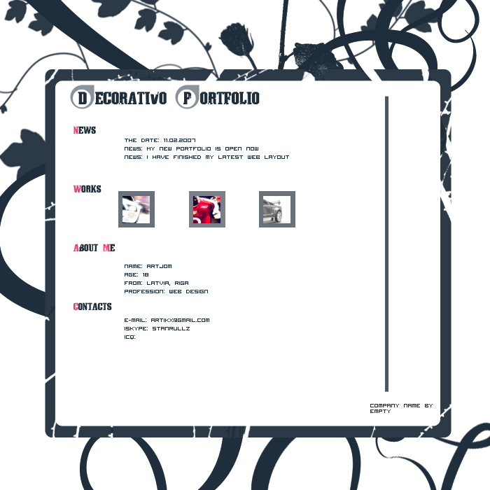 decorative [portfolio]