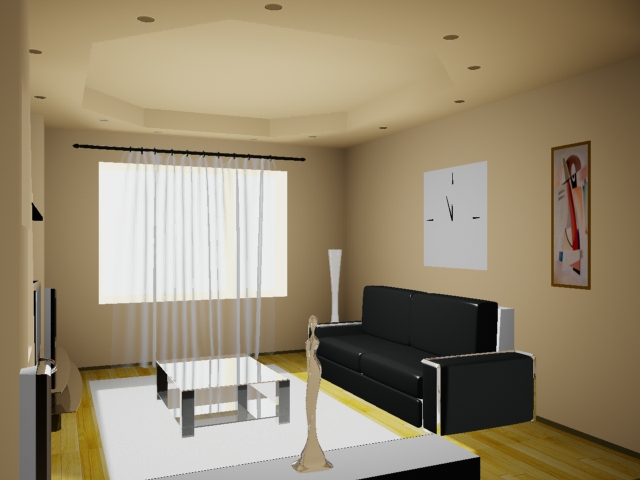 комната в стиле минимализм