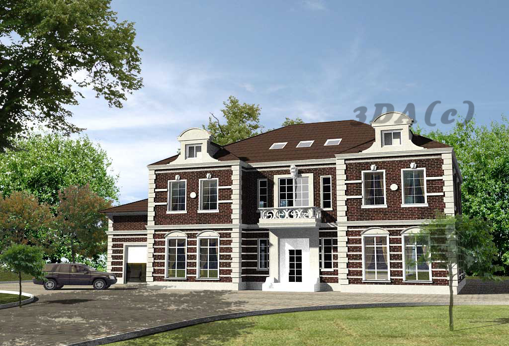 Частный жилой дом