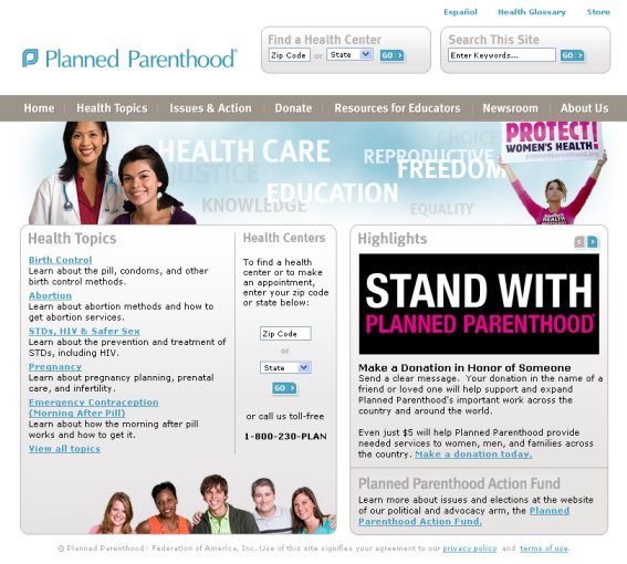 Сайт для будущих родителей