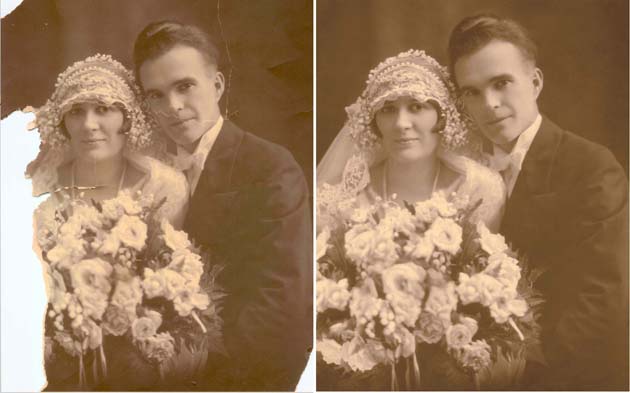 реставрация фотографий