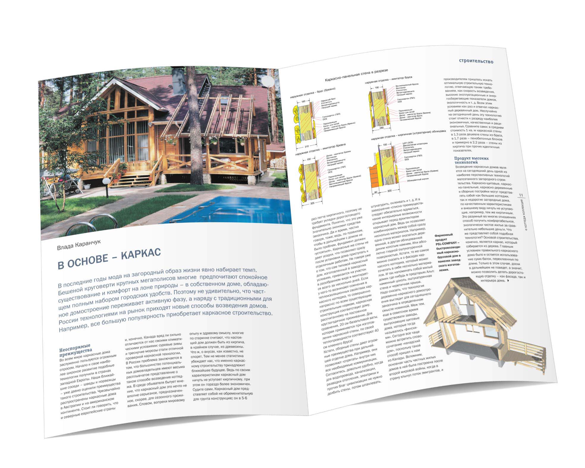 разворот журнала