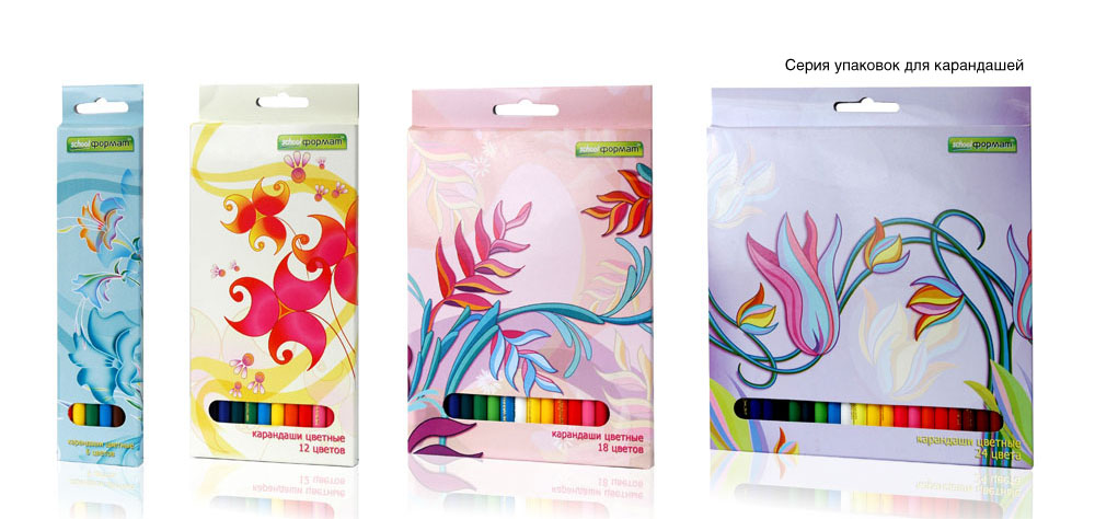 упаковка для карандашей